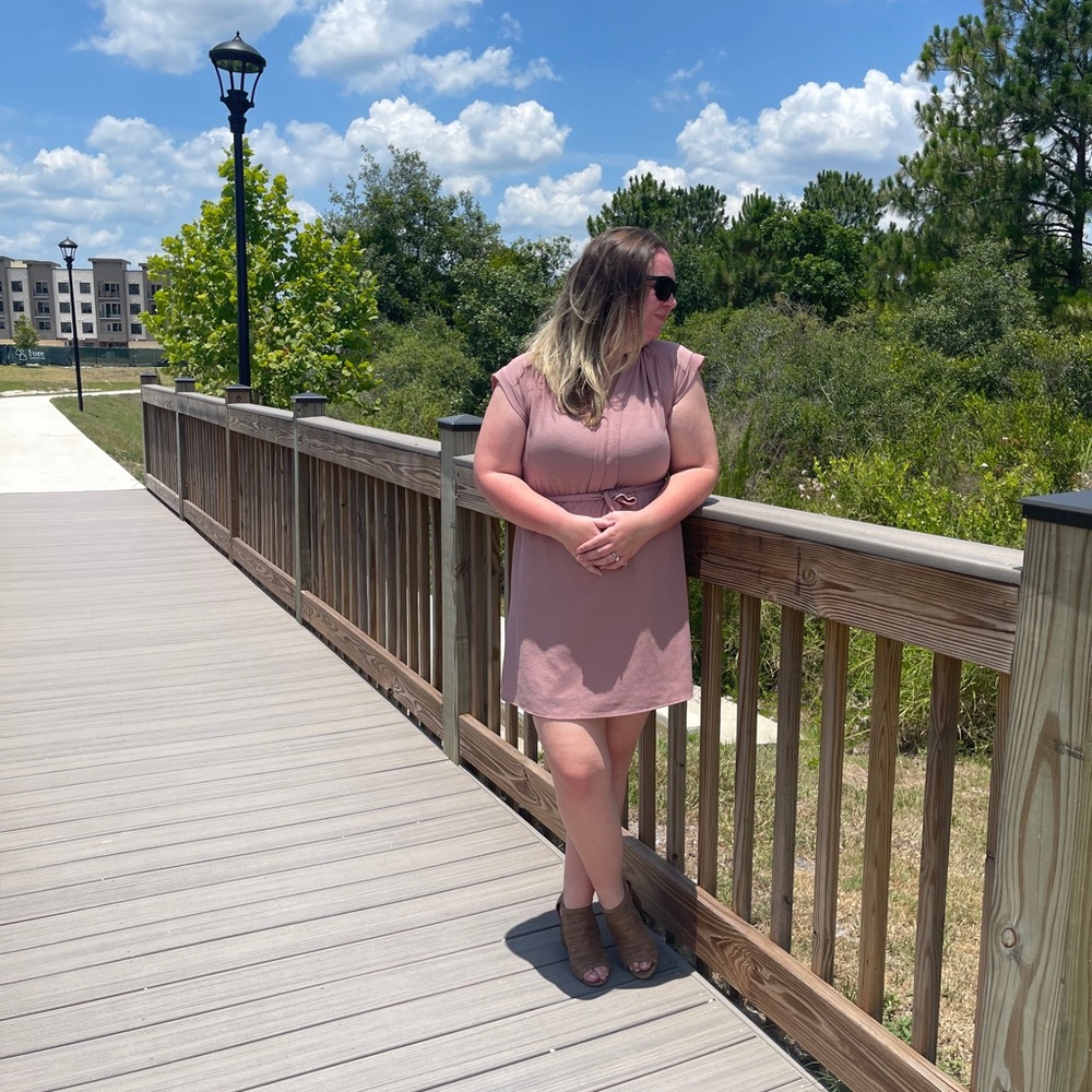 Dusty Rose Dress